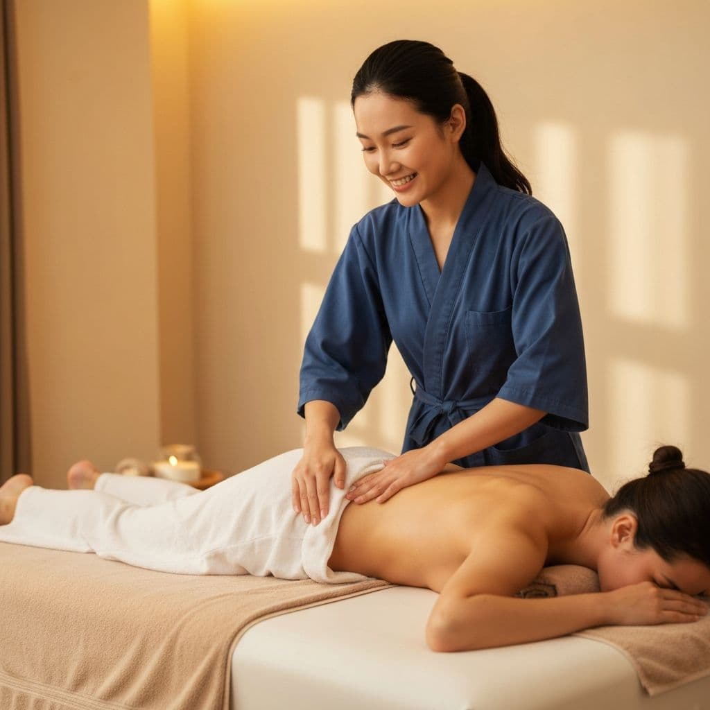 Sun Spa massage spa interior in North Miami Beach